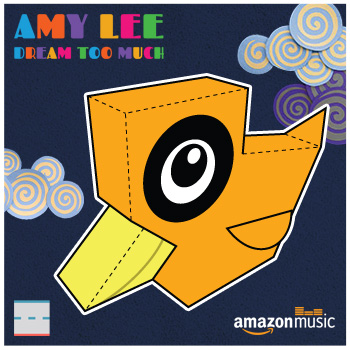 Amazon Music Amy Lee Dream Too Much Duck Paper Foldables papercraft paper toy