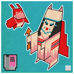 Kid Niki Horned Witch Paper Foldables paper toy