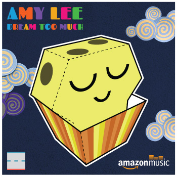 Amazon Music Amy Lee Dream Too Much Muffin Paper Foldables papercraft paper toy