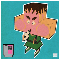 Kid Niki Death Breath Paper Foldables paper toy
