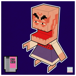 Kid Niki Mad Monk Paper Foldables paper toy