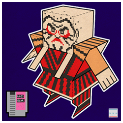 Kid Niki Stone Wizard Paper Foldables paper toy