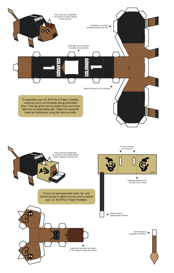 University of Colorado Boulder – Paper Foldables