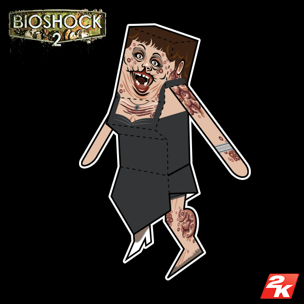 BioShock 2 – Paper Foldables