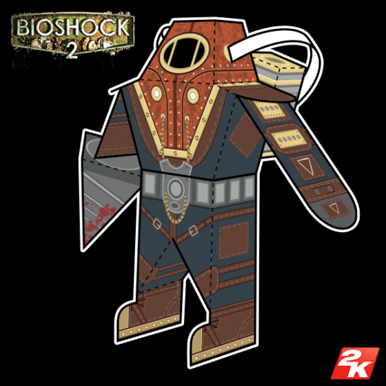 BioShock 2 – Paper Foldables
