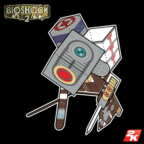BioShock 2 – Paper Foldables