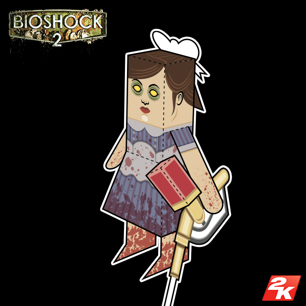 BioShock 2 – Paper Foldables