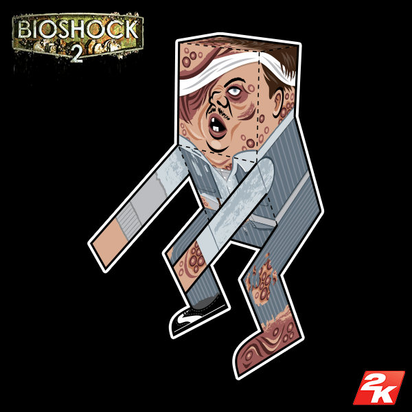 BioShock 2 – Paper Foldables