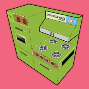 National Easy-Bake Oven Day – Paper Foldables